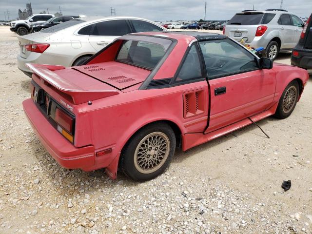 JT2AW15J7J0142477 - 1988 TOYOTA MR2 T-BAR RED photo 3