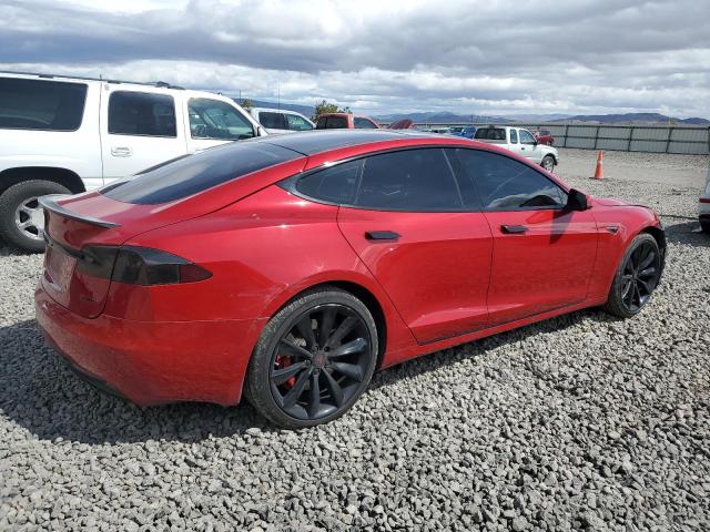 5YJSA1E43GF141843 - 2016 TESLA MODEL S RED photo 3