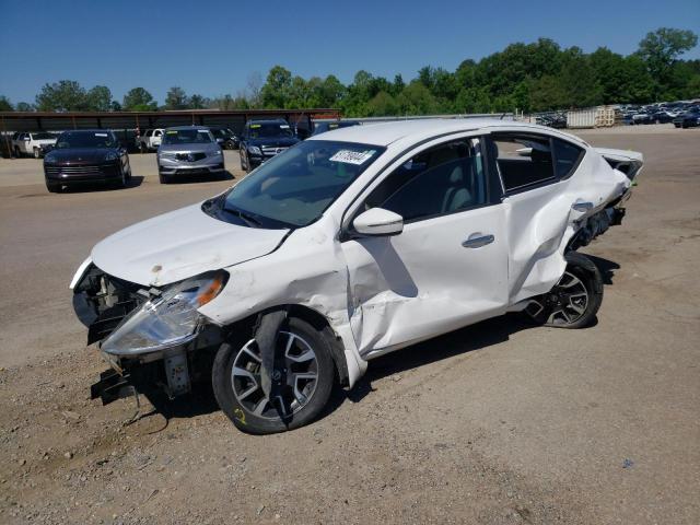 3N1CN7AP0FL838451 - 2015 NISSAN VERSA S WHITE photo 1