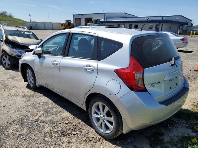 3N1CE2CP6GL399094 - 2016 NISSAN VERSA NOTE S SILVER photo 2