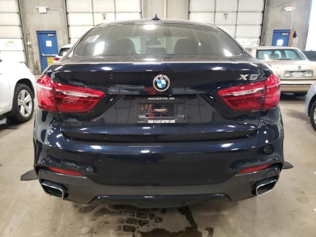 5UXKU2C55F0F96166 - 2015 BMW X6 XDRIVE35I BLUE photo 6