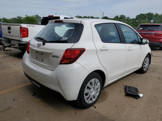 VNKKTUD34GA060287 - 2016 TOYOTA YARIS L WHITE photo 3