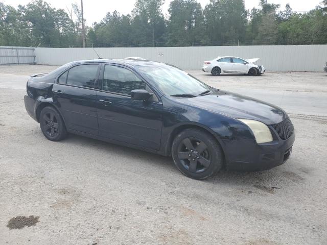 3FAHP07Z88R136896 - 2008 FORD FUSION SE BLUE photo 4