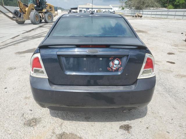 3FAHP07Z88R136896 - 2008 FORD FUSION SE BLUE photo 6