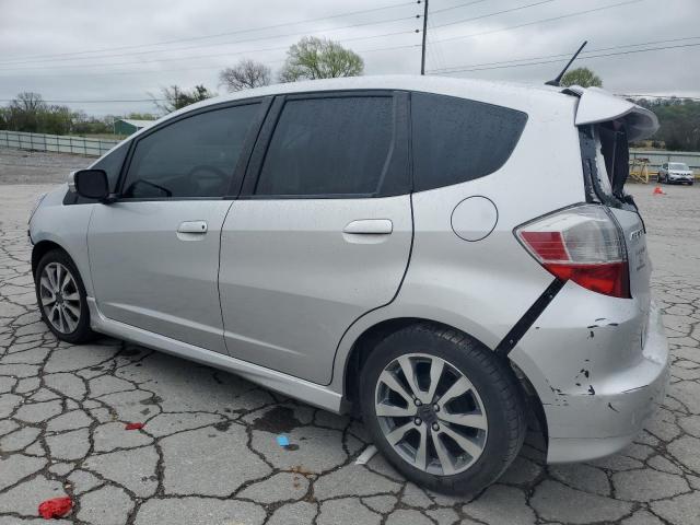 JHMGE8H57CC004692 - 2012 HONDA FIT SPORT SILVER photo 2