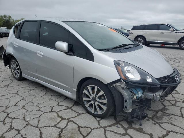 JHMGE8H57CC004692 - 2012 HONDA FIT SPORT SILVER photo 4