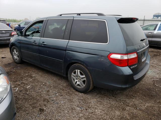 5FNRL38696B447686 - 2006 HONDA ODYSSEY EXL GREEN photo 2