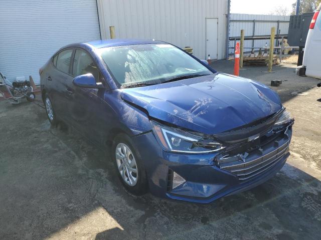 5NPD74LF0KH497397 - 2019 HYUNDAI ELANTRA SE BLUE photo 4