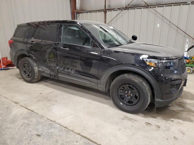 1FM5K8AB5RGA03412 - 2024 FORD EXPLORER POLICE INTERCEPTOR შავი ფოტო 4