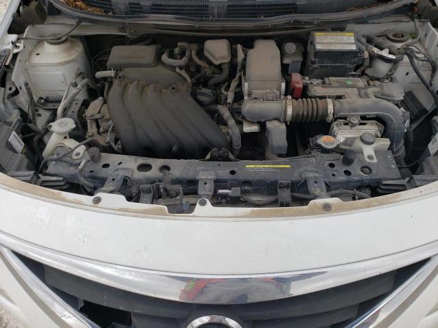 3N1CN7AP6JL801803 - 2018 NISSAN VERSA S WHITE photo 11