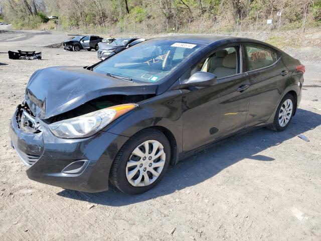 5NPDH4AE1DH229193 - 2013 HYUNDAI ELANTRA GLS BLACK photo 1