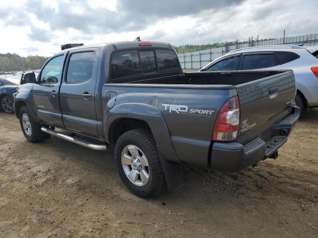 5TFJU4GN5EX060114 - 2014 TOYOTA TACOMA DOUBLE CAB PRERUNNER GRAY photo 2