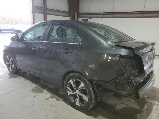 1G1JF5SB0K4127091 - 2019 CHEVROLET SONIC PREMIER GRAY photo 2