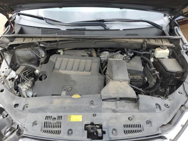 5TDKKRFH3FS085541 - 2015 TOYOTA HIGHLANDER XLE 黑色 照片 12