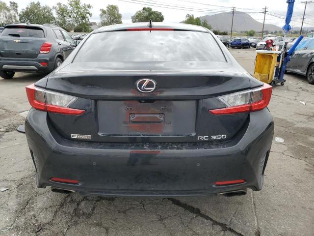 JTHHE5BC2H5016464 - 2017 LEXUS RC 350 BLACK photo 6