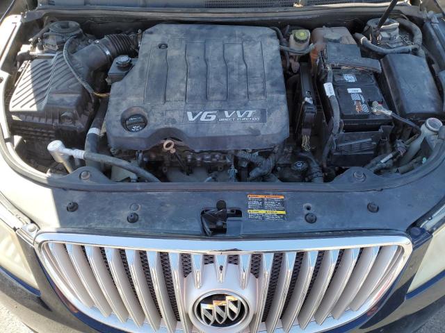 1G4GE5EV2AF200535 - 2010 BUICK LACROSSE CXS BLUE photo 11