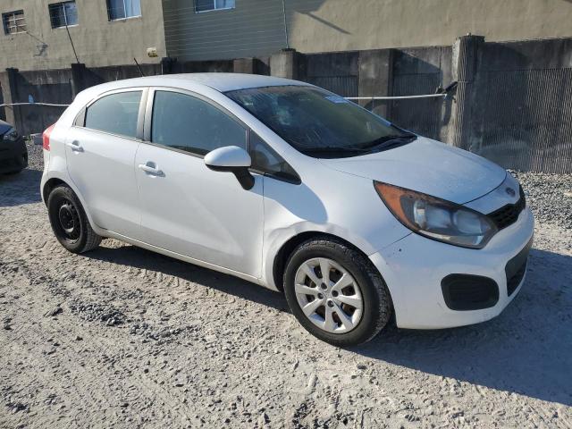 KNADM5A30C6012675 - 2012 KIA RIO LX WHITE photo 4