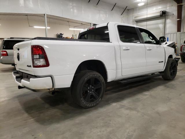 1C6RRFFGXMN624019 - 2021 RAM 1500 BIG HORN/LONE STAR WHITE photo 3