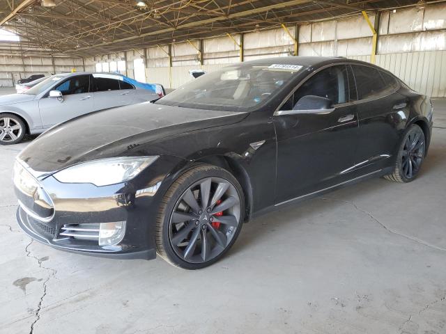 5YJSA1H12EFP31725 - 2014 TESLA MODEL S 黑色 照片 1