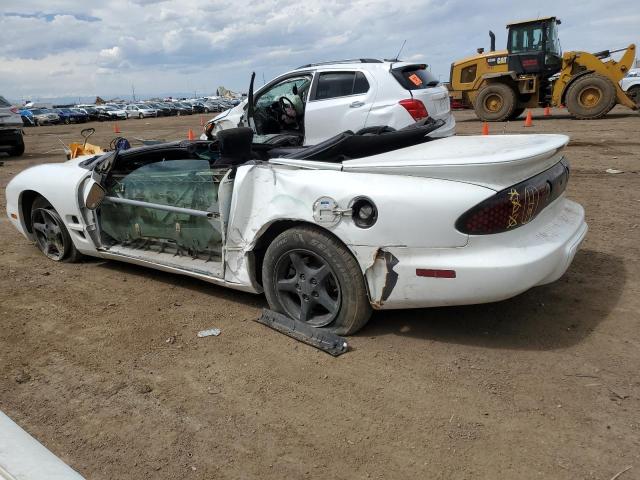 2G2FS32K712148137 - 2001 PONTIAC FIREBIRD WHITE photo 2