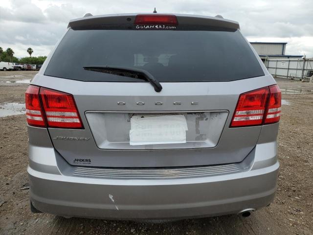 3C4PDCAB2HT504441 - 2017 DODGE JOURNEY SE SILVER photo 6