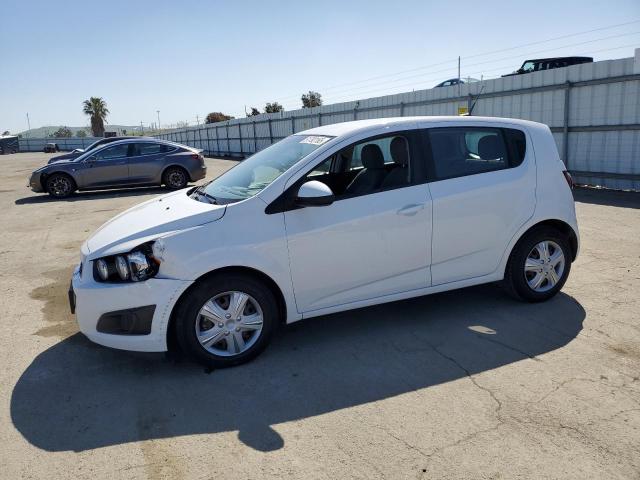 1G1JA6SG8E4137985 - 2014 CHEVROLET SONIC LS WHITE photo 1