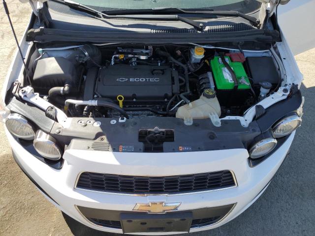 1G1JA6SG8E4137985 - 2014 CHEVROLET SONIC LS WHITE photo 11