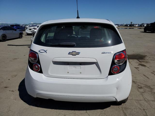 1G1JA6SG8E4137985 - 2014 CHEVROLET SONIC LS WHITE photo 6