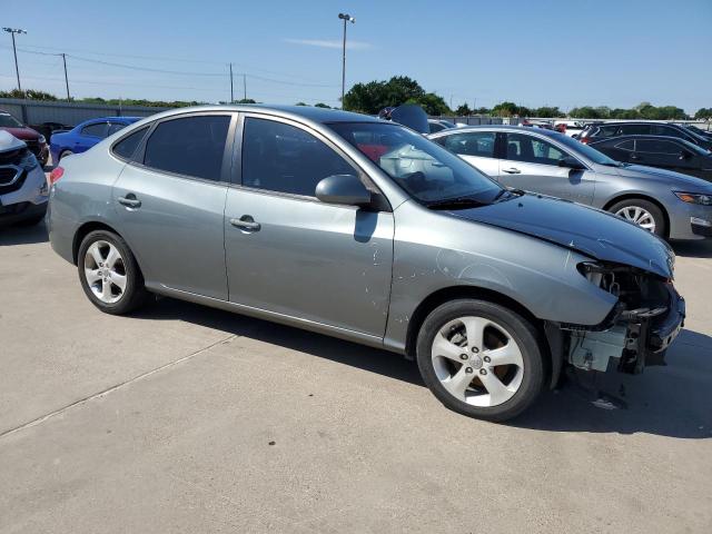 KMHDU4AD4AU009286 - 2010 HYUNDAI ELANTRA BLUE GRAY photo 4