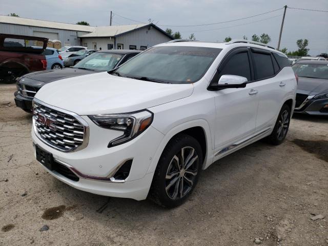 3GKALXEXXKL255047 - 2019 GMC TERRAIN DENALI WHITE photo 1