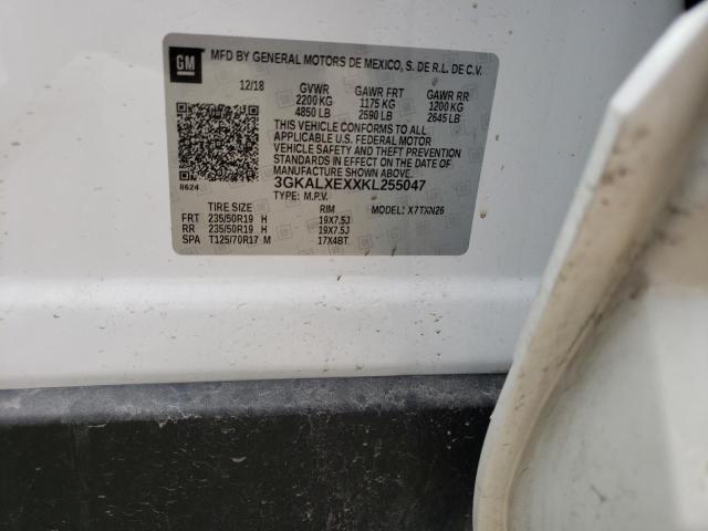 3GKALXEXXKL255047 - 2019 GMC TERRAIN DENALI WHITE photo 13