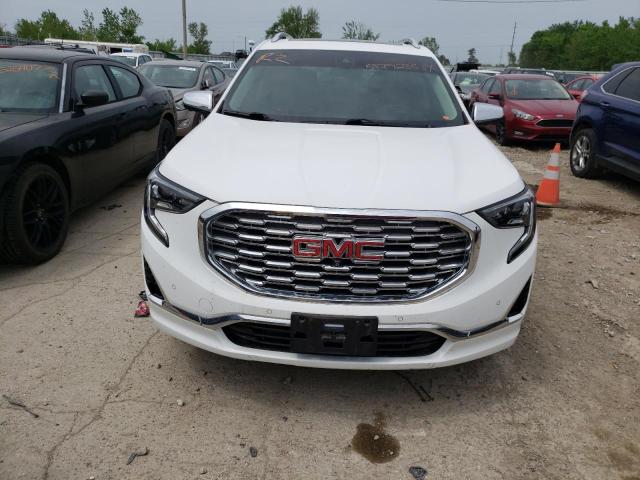 3GKALXEXXKL255047 - 2019 GMC TERRAIN DENALI WHITE photo 5