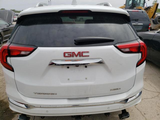 3GKALXEXXKL255047 - 2019 GMC TERRAIN DENALI WHITE photo 6