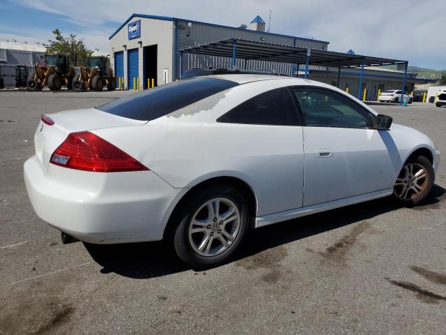 1HGCM72347A011851 - 2007 HONDA ACCORD LX WHITE photo 3