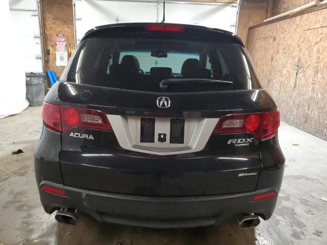 5J8TB1H5XBA008103 - 2011 ACURA RDX TECHNOLOGY BLACK photo 6