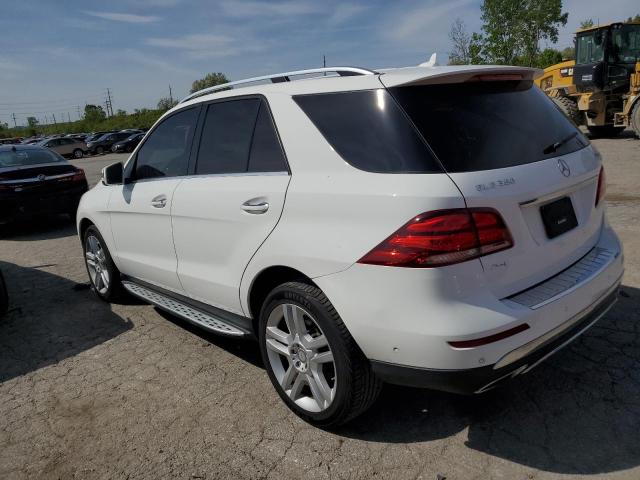 4JGDA5HB8HA883073 - 2017 MERCEDES-BENZ GLE 350 4MATIC WHITE photo 2