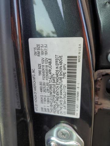 5J8TB4H79GL011721 - 2016 ACURA RDX ADVANCE BLACK photo 12