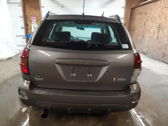 5Y2SM66805Z410331 - 2005 PONTIAC VIBE GRAY photo 6