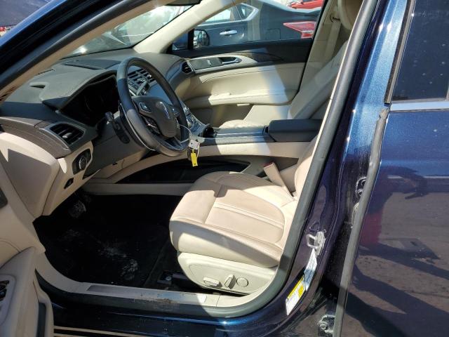 3LN6L5C90HR620847 - 2017 LINCOLN MKZ SELECT ლურჯი ფოტო 7