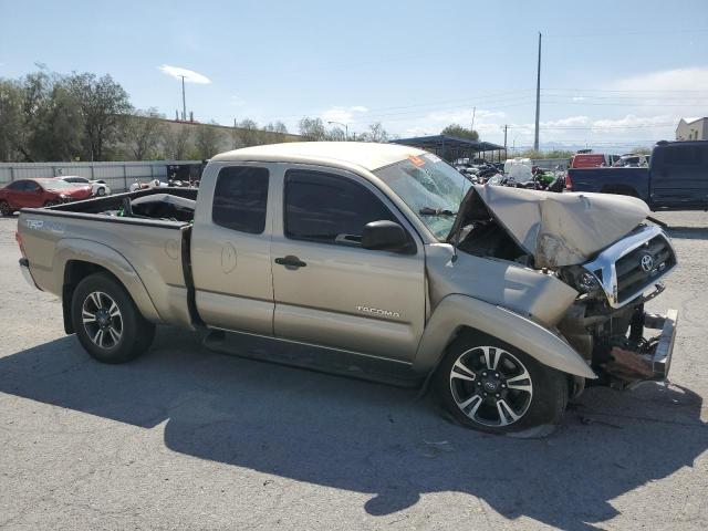 5TETU62N55Z104892 - 2005 TOYOTA TACOMA PRERUNNER ACCESS CAB GOLD photo 4