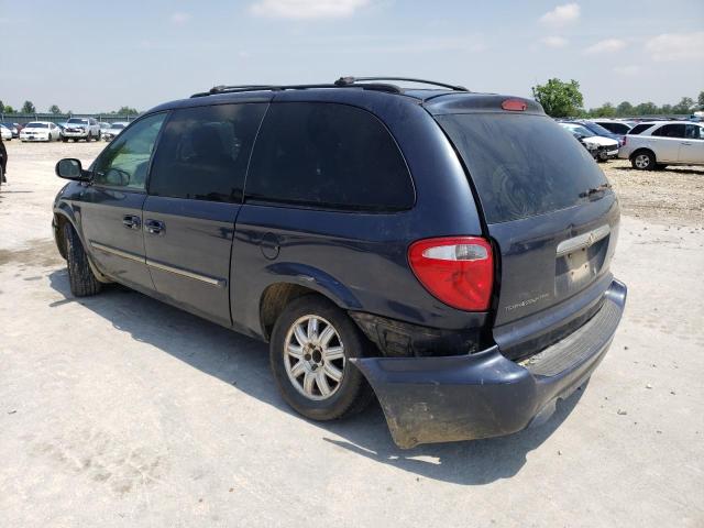 2A4GP54LX7R185177 - 2007 CHRYSLER TOWN & COU TOURING Mavi foto 2