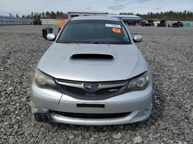 JF1GE766X9G502349 - 2009 SUBARU IMPREZA WRX SILVER photo 5