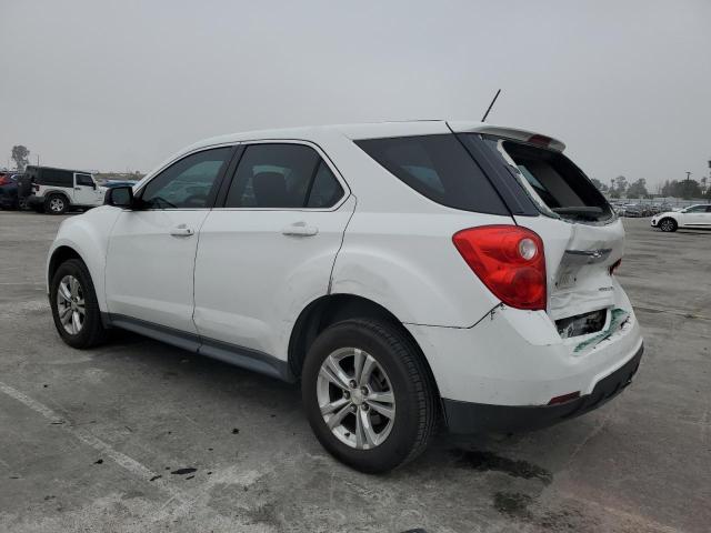 2GNALAEK4F6364117 - 2015 CHEVROLET EQUINOX LS WHITE photo 2