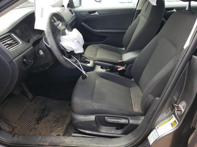 3VW2K7AJ0DM318235 - 2013 VOLKSWAGEN JETTA BASE 灰色 照片 7