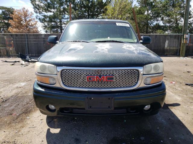 1GKEK63U51J276692 - 2001 GMC DENALI GREEN photo 5