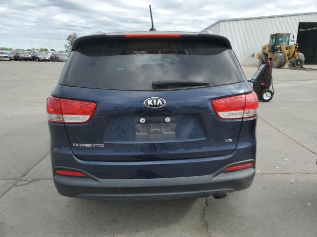 5XYPG4A59HG336022 - 2017 KIA SORENTO LX BLUE photo 6