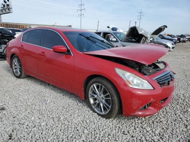 JN1CV6AP7CM629140 - 2012 INFINITI G37 BASE RED photo 4