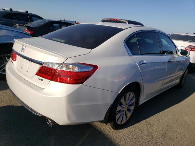 1HGCR3F86EA023657 - 2014 HONDA ACCORD EXL WHITE photo 3