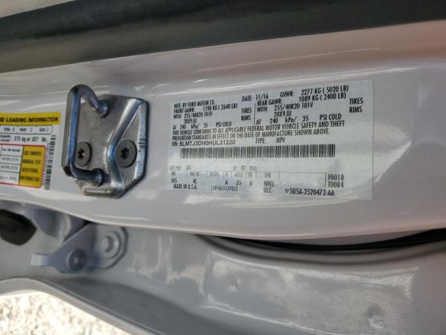 5LMTJ3DH0HUL31220 - 2017 LINCOLN MKC RESERVE თეთრი ფოტო 13