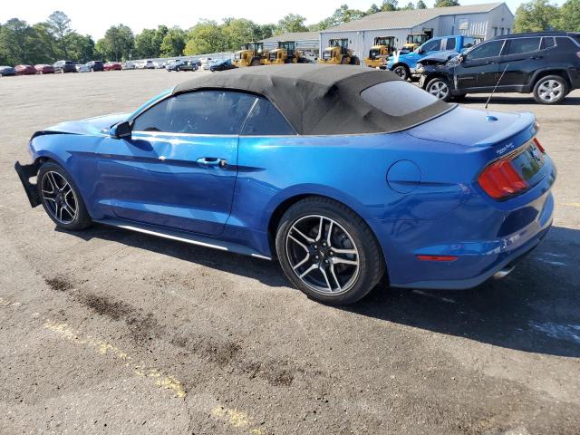 1FATP8UH8J5133591 - 2018 FORD MUSTANG BLUE photo 2